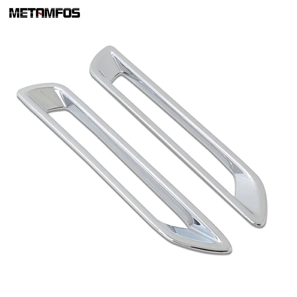 Rear Bumper Fog Light Lamp Cover Trim For Toyota Rav4 Rav 4 -  2024 2025 Carbon Fiber Foglight Frame Accessories