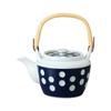 Arita Polka Dot Size Made In Stylish Teapot, 1000cc, Ware, Pattern, 6, Porcelain, Japan,