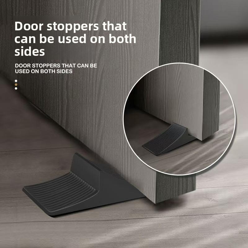 Door Stopper Suction Card Anti Collision Windproof Fixed Wedge Silent Door Stop Holder Behind The Door
