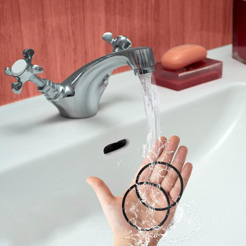 4PCS Replacement Rubber Lid Seals for 16oz & 20oz Contigo Snapseal Byron Travel Mug O Shaped Resealable Lid Gasket Replacement Soft Part Compatible