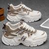 Men's shoes new autumn mesh breathable youth sports and leisure thick-soled trendy shoes soft-soled shoes