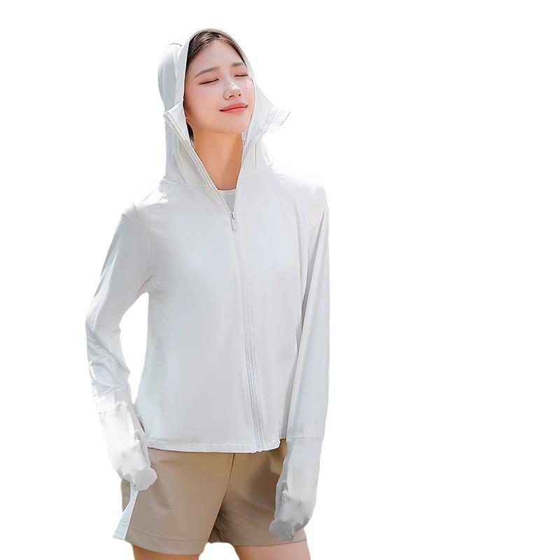 Sunscreen clothing women's 1011 new ice-feeling breathable jacket ice silk sunscreen shirt summer UV protection sunscreen clothing blouse
