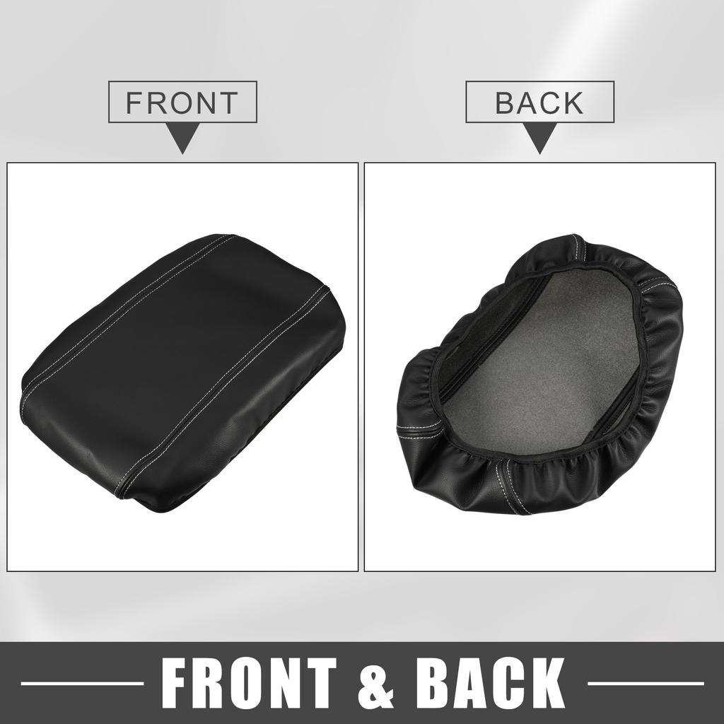 A ABSOPRO Car Center Console Seat Armrest Cover Interior Protective Lid Storage Cover Trim