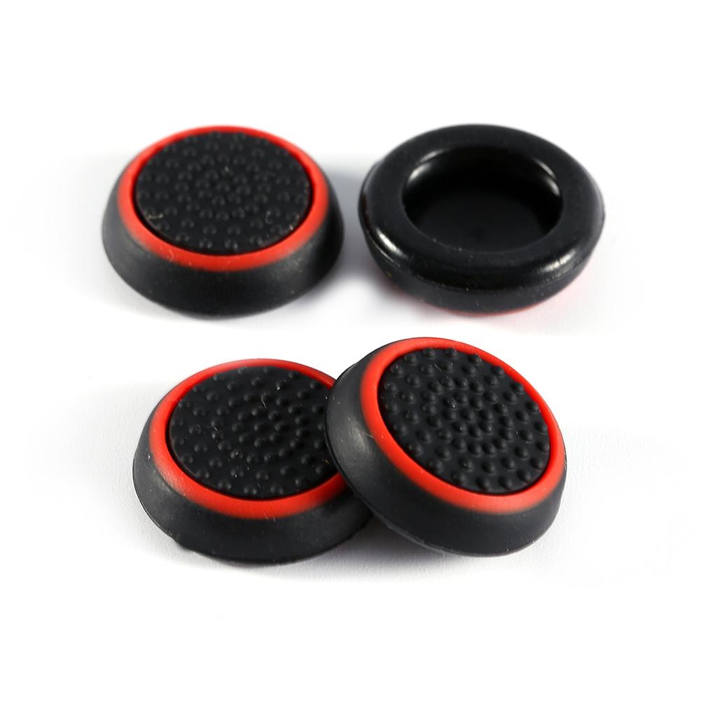 4Pcs Silicone Controller Thumb Stick Joystick   Cover For       Blue