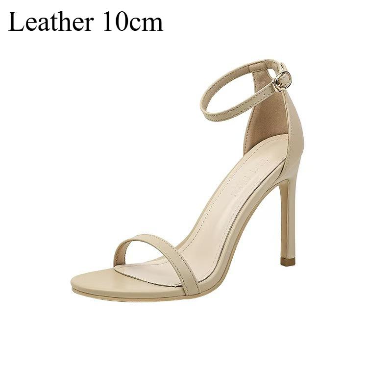 

Женские летние износостойкие дышащие и удобные босоножки на высоком каблуке 40