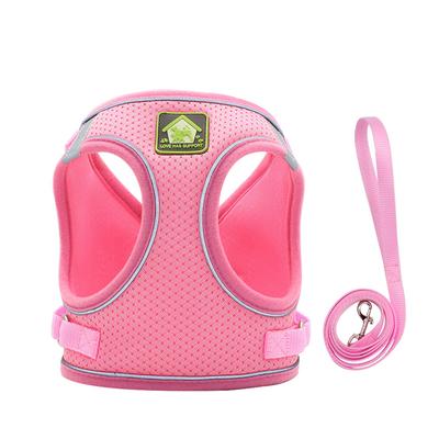 Hundegeschirr Klein Mittelgroßer Hund Westenstil Leine Reflektierend Welpe Sommer Atmungsaktive Geschirre Haustierbedarf Hundehalsband Corgi