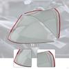 1 Pair Motorcycle Leg Wind Guards Windscreen Professional Protectors Replacement Windshield Side