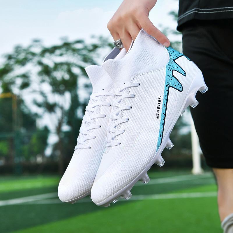 

32-46 Подростковый Большой Размер Высокий Подъем Ногти Футбольные Тренировочные Кроссовки Детская Футбольная Обувь 35