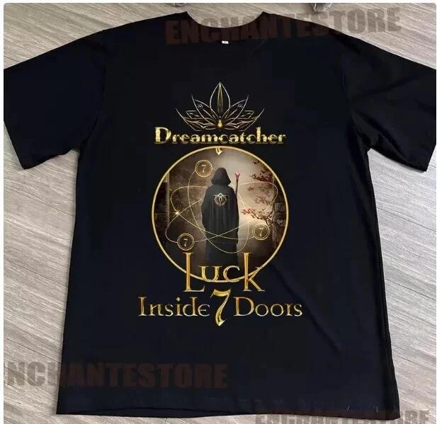 Dreamcatcher Luck Inside 7 Doors World Tour TShirt, Dreamcatcher 2024 World Tour XXXXL