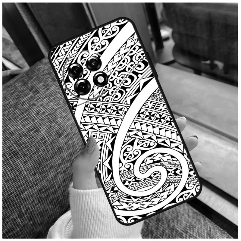 Polynesian Mix Case For OnePlus 15 13 12 11 10 9 Pro 13R 13T 12R 10T 8T Nord CE 5 2 3 4 Lite N20 N30 Coque