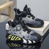 Kids Breathable Mesh Running Shoes Boys Girls Lightweight Basketball Sneakers With