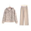 Mom's 2026 Chic Spring Sportswear Set: Stylish Jacket & Youthful Fashion Top for Middle-aged & Elderly Women