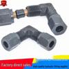 High-Pressure Carbon Steel T-Shaped Hydraulic Pipe Fittings (8-20mm)