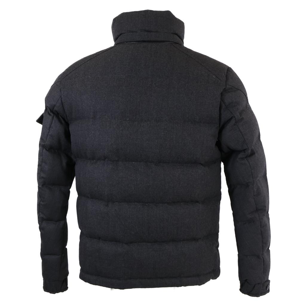 MONCLER MONTGENEVRE Short Down Jacket 2 grayUsed