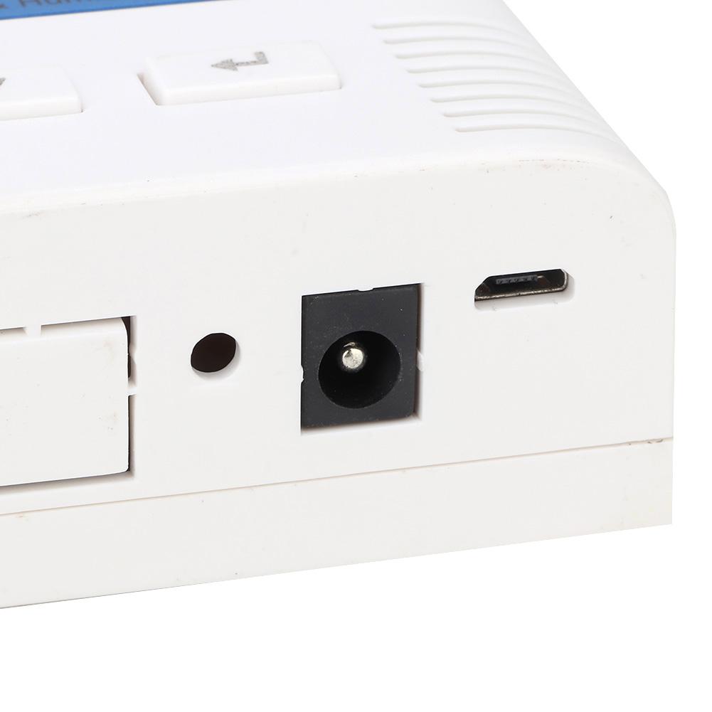 Temperatur- und Feuchtigkeitslogger USB Großer Bildschirm Weiter Betrachtungswinkel LCD-Anzeige 3