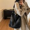 Large Capacity Tote Bag Vintage Shoulder Bag Women's Bag