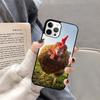 Cartoon Chicken Rooster Mobile Soft Case For iPhone 17 Air 16 15 12 Pro Max 13 11 14 Pro Max Max SE2020 Plus Phone Cover