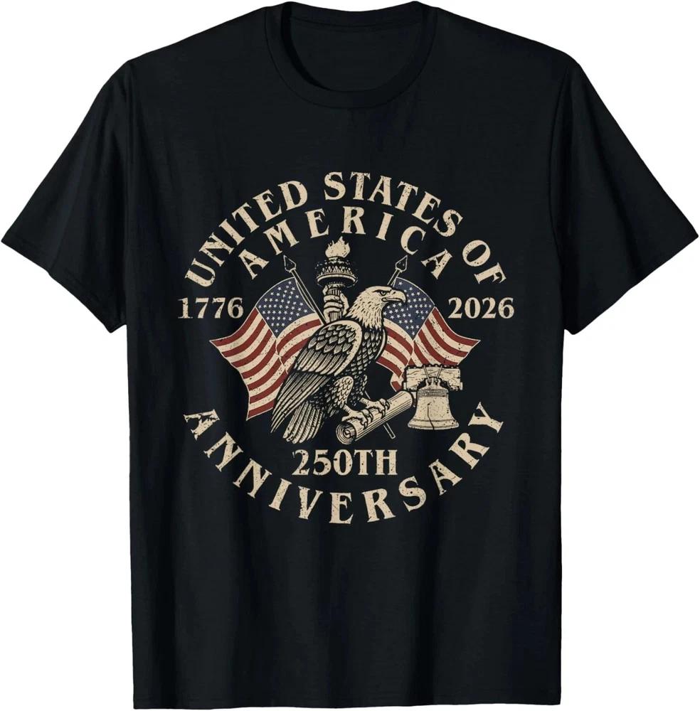 USA 250th Anniversary 17762026 Patriotic TShirt Unisex TShirt S