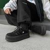 New dark high street style low-top board shoes thickened sports thick-soled niche design trendy shoes