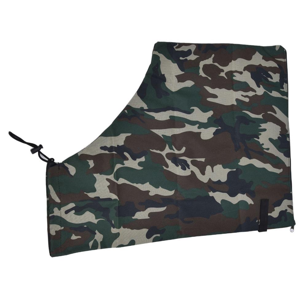 600D Oxford Cloth Leaf Blower Vacuum Bag Dust Bag Storage Bag Leaf Blower Dump Bag Zippered Bottom Leaf Dust Storage Bag хаки