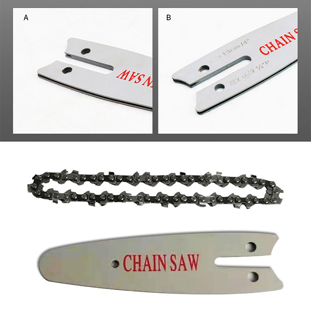 ChainSaw Guide Plate  4Inch Mini Guide Plate Cordless Electric Handheld Rechargeable Battery Guide Plate
