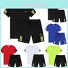 Stylish Quick-drying Men Women Sports Suit With Breathable T-shirt And Shorts Set