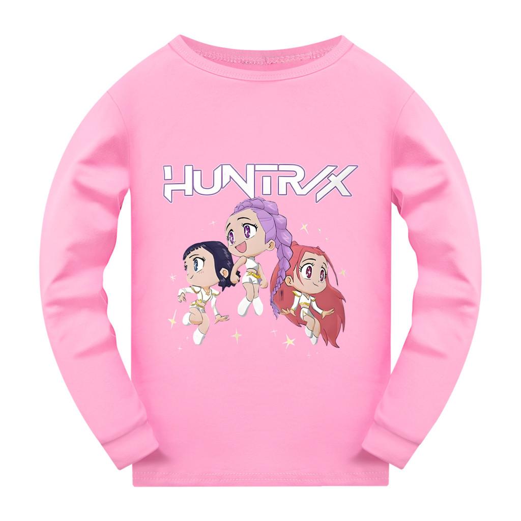 5044 Kids Girls Rumi Zoey Mira Super Star Print Long Sleeves T-Shirt