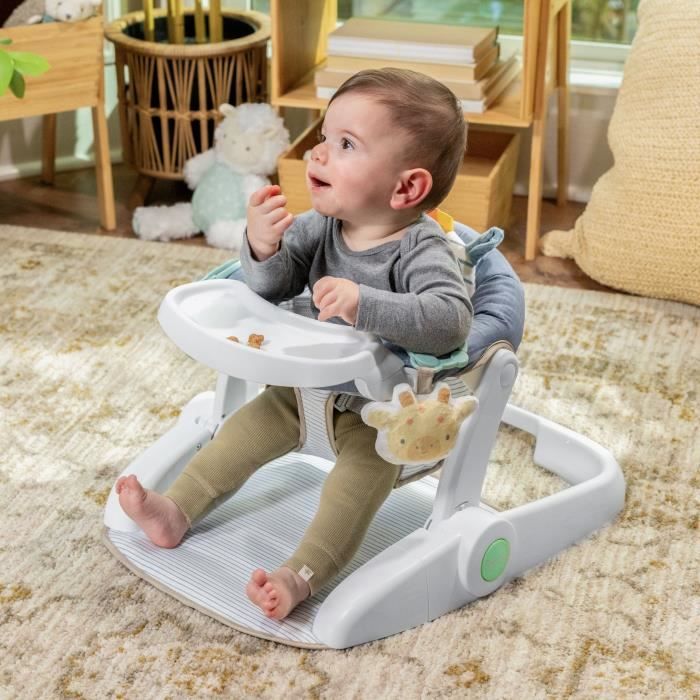 INGENUITY Casi le zèbre, Siège bébé d'apprentissage - apporte support à bébé, cadeau bébé