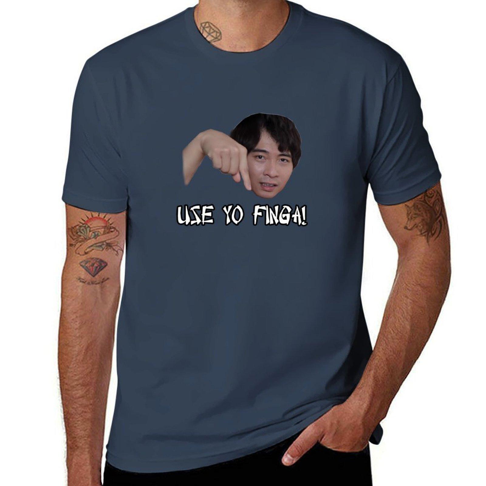 

Uncle Roger Use Finga TShirt Soft Durable Cotton TShirt S
