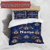 3pcs Duvet Cover Set (1*Duvet Cover + 2*Pillowcase, Without Core), Custom Name Chelsea Football Club Pattern Bedding Set, Home Bedroom Decor Gift