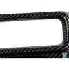 Carbon Fiber Central Control AC Switch Air Conditioner Panel Cover Vent Trim for Ford Maverick 2022-2024
