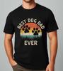 Best Dog Dad Ever Vintage Shirt, Funny Dog Lover Father’s Day Gift, Retro Dog Owner T-Shirt, Dog Dad Birthday Tee, Pet Parent Gift for Him