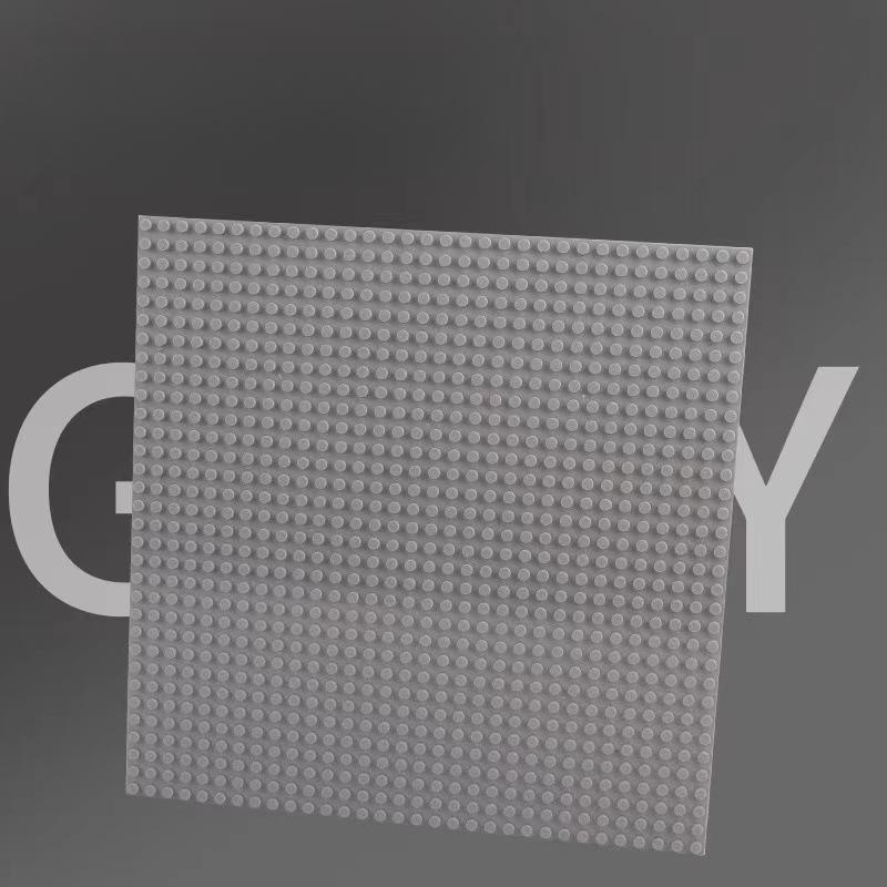 

Двусторонняя базовая пластина из мелких частиц, совместимая с детской сборной стеной из строительных блоков под прямым углом 32*32cm