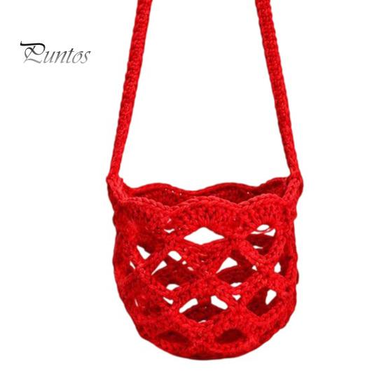 Wine Glass Lanyard Cup Holder, Crochet Sleeve, with Long Knitted Sleeve Strap Portable Crossbody Bag, for Outdoor Picnic Festival Travel Adjustable