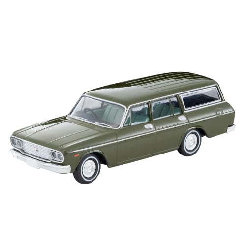 Tomytec Tomica Limited Vintage 1/64 Scale LV-206a Toyopet Crown Custom 1966 Model, Green, Finished Product