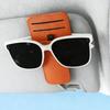 Magnetic Clip Car Sun Visor Glasses Holder Creative Car Sunglasses Holder Car Interior