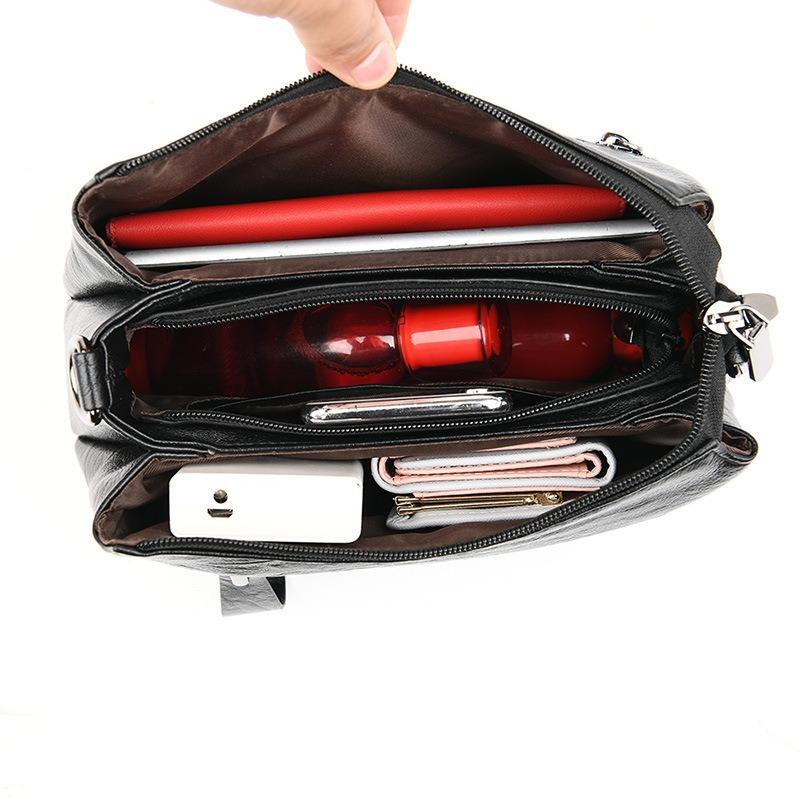 New Women's Bag Fashion Shoulder Messenger Bag Simple Trend Mother Bag Atmospheric Handbag Bag
