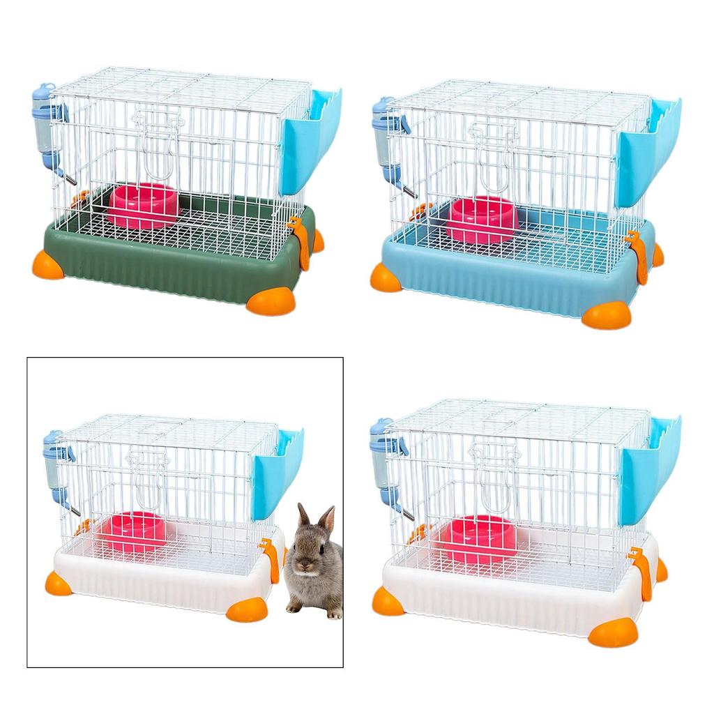 Bunny Cage Habitat Small Animals for Hedgehogs Pets Squirrel Green