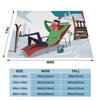 Morzine Ski Poster Custom Home Decor An Ultra-Soft Micro Fleece Blanket
