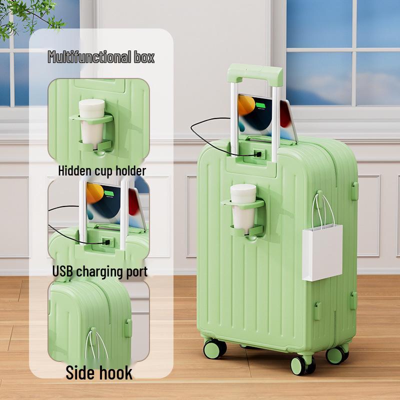 

Надвеликий Місткий Міцний Валіза-Візок з Універсальними Колесами та Кодовим Замком 22 inch