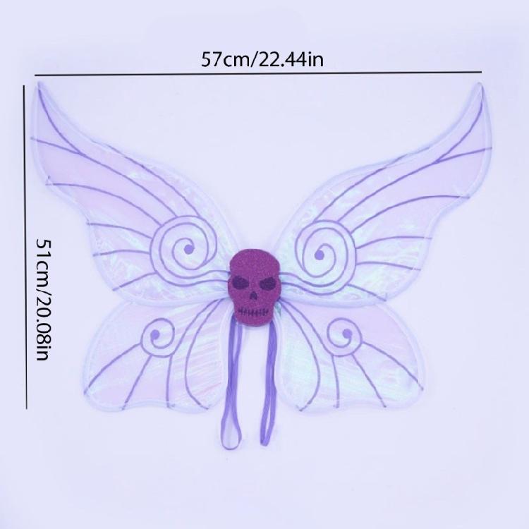 Butterfly Wing Costume for Girl Cosplay Party Halloween Christmas Birthday Halloween Cosplay Fairies Wing Costume