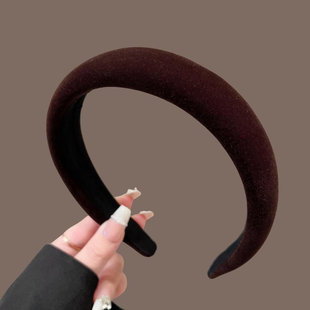 High-End Women's Bow Headband with Teeth - 2025 Face Washing & Hair Pressing Accessory
