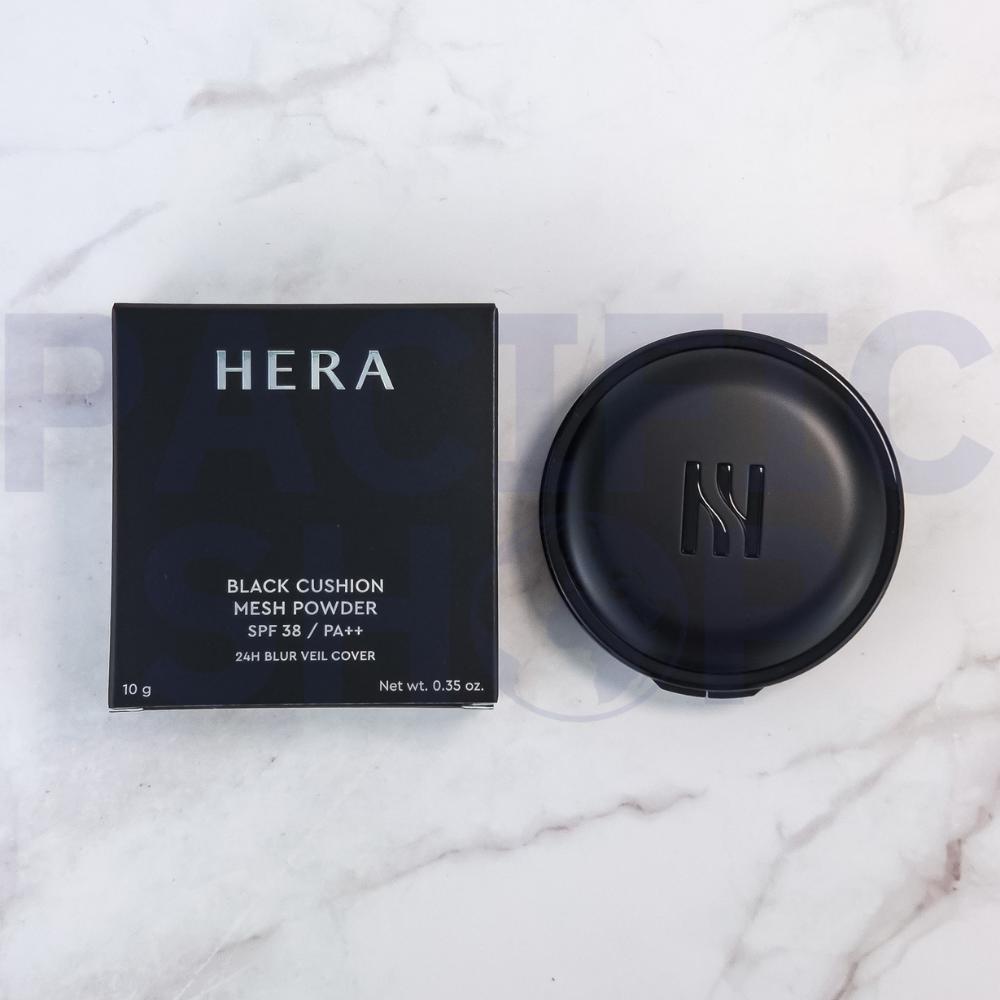 Hera NY 2026 SVART KUDDE MESH-PUDDER SPF38/PA++ 10g