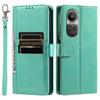 Cover for OPPO Reno10pro 5G,Reno10 5G Retro PU Leather Flip Wallet Phone Case Multi Card Slots