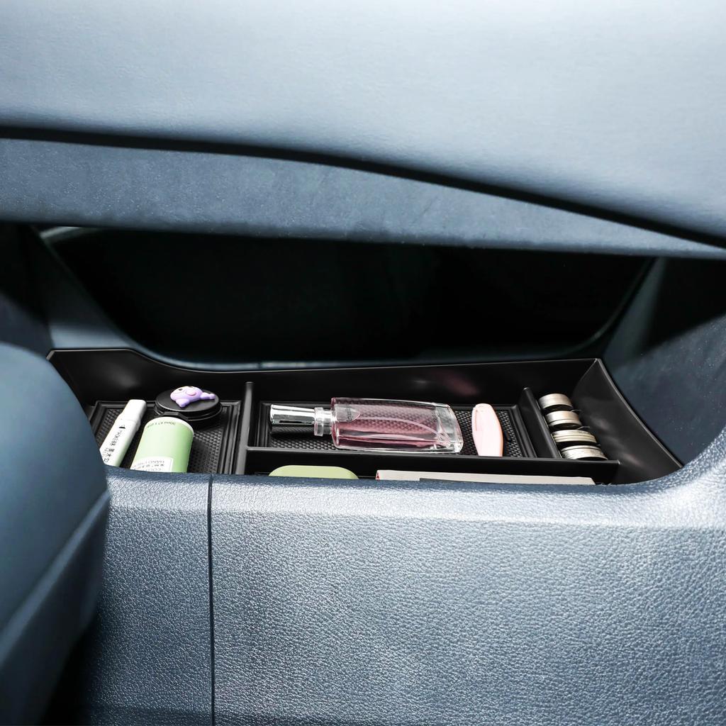 2PCS Center Console Organizer For Nissan X-trail Rogue 2021 2022 2023-2026 T33 Armrest Lower Storage Box Center Console Car Tray