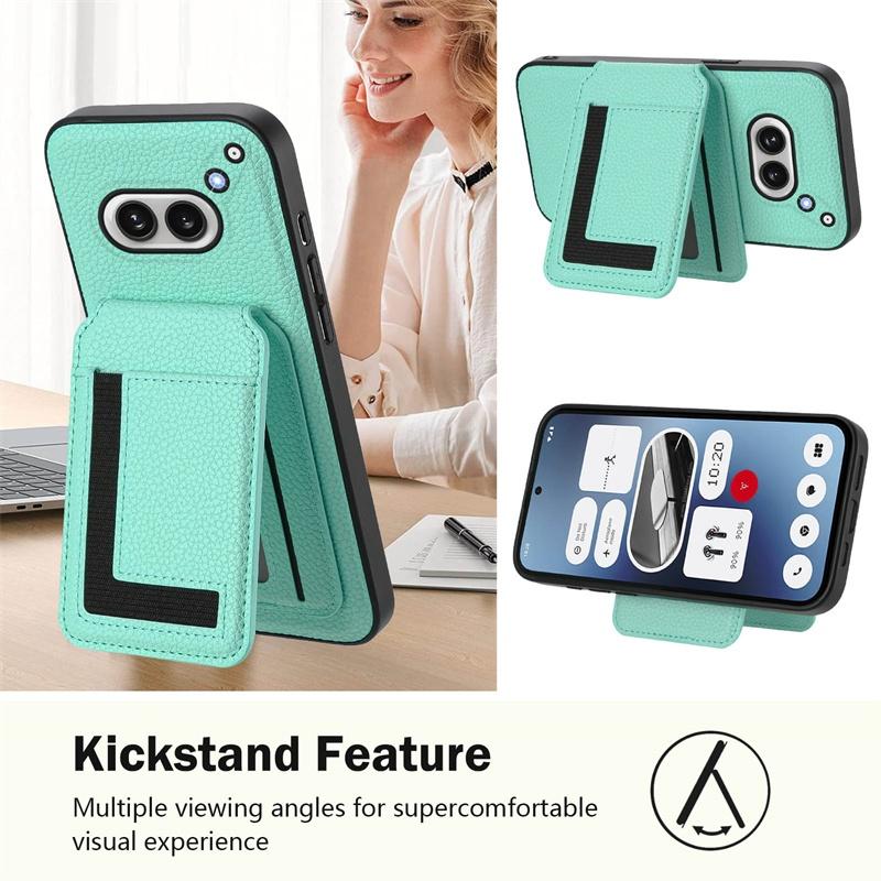 Per Nothing CMF Phone 1 Custodia 2A Cover Protettiva Porta Carte Supporto Portafoglio Magnetico Monete Supporta Ricarica Wireless