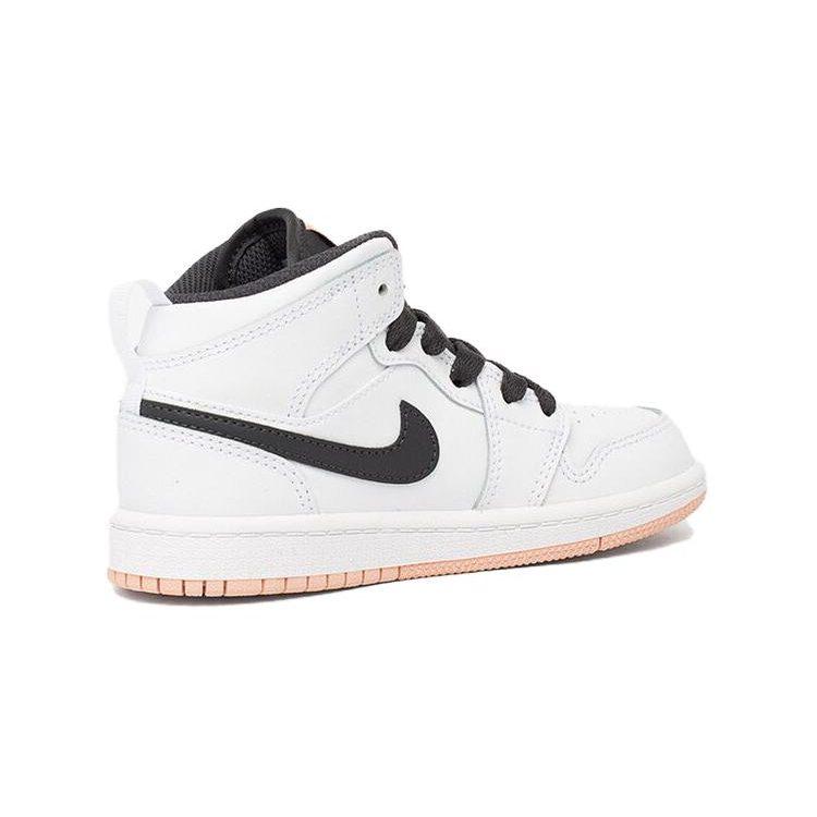 Jordan 1 Mid PS White Arctic Orange 640734-180