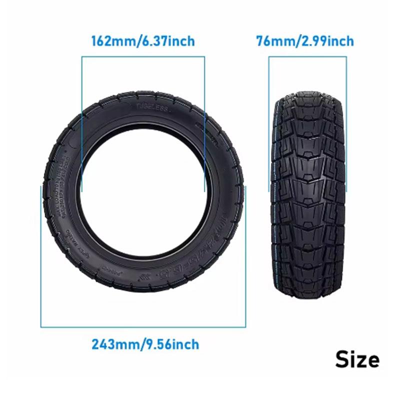 10x2.75-6.5 Вакуумная шина для KuKirin G2 G3 A1 SmartGyro Rockway C Электросамокат Аксессуары Бескамерная шина Запасные части