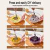 WORTHBUY Stainless Steel Potato Masher Anti Slip Plastic Handle Potato Press Manual Food Masher Chopper Kitchen Accessories