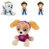 Conjunto Fofo e Abraçável de Pelúcias Patrulha Canina Com Ryder Marshall Rubble Chase Rocky Zuma Skye
